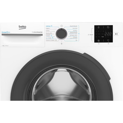 Lavadora Beko 8 Kg / 1.200 rmp - VBM3WFT38213WA Blanco