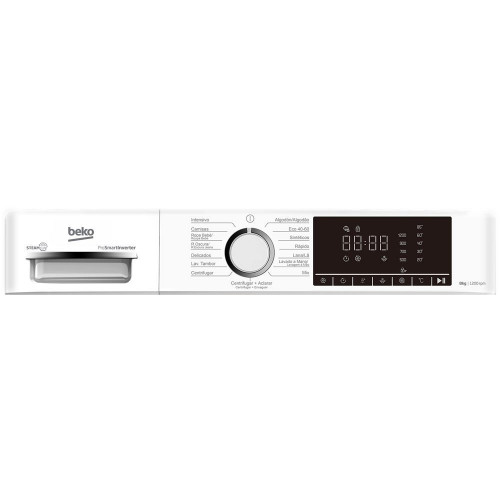 Lavadora Beko B1XW862WSPT 8Kg 1200Rpm A Blanco