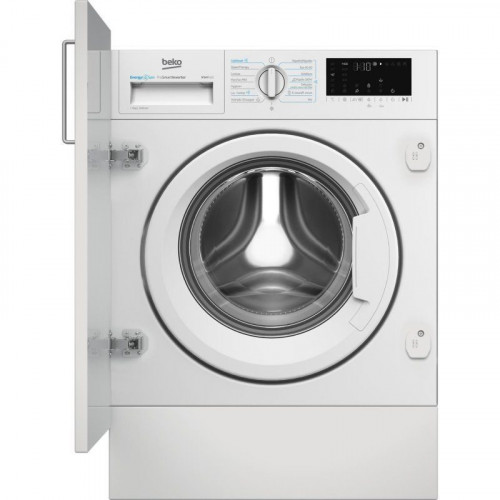 Lavadora Beko B3WBT48435WB 8 kg Carga Frontal 1400 rpm Clase A Blanca Integrable con Vapor y Dosificador Automático