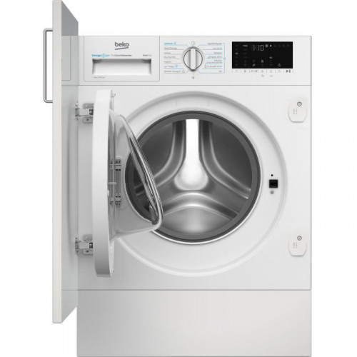 Lavadora Beko B3WBT48435WB 8 kg Carga Frontal 1400 rpm Clase A Blanca Integrable con Vapor y Dosificador Automático
