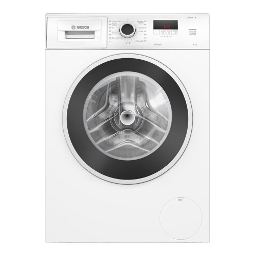 Lavadora Bosch 8 kg/ 1.200 rpm, Silenciosa - WGE03200ES Blanco