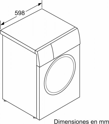 Lavadora Bosch wan2428xes