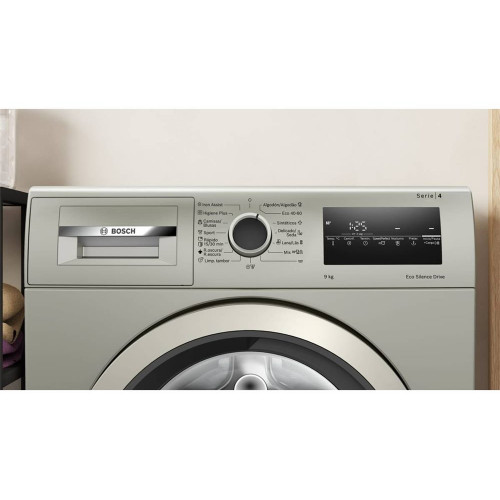 Lavadora BOSCH WAN2820XEP (9 kg - 1400 rpm - Inox)