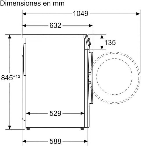 Lavadora Bosch WGG254ZBES 10 kg