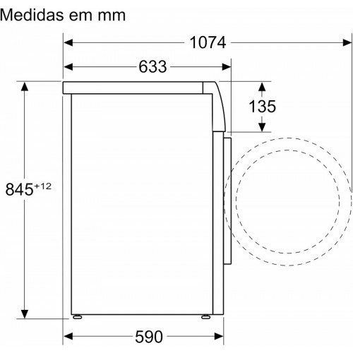 Lavadora Bosch WGH256A0ES