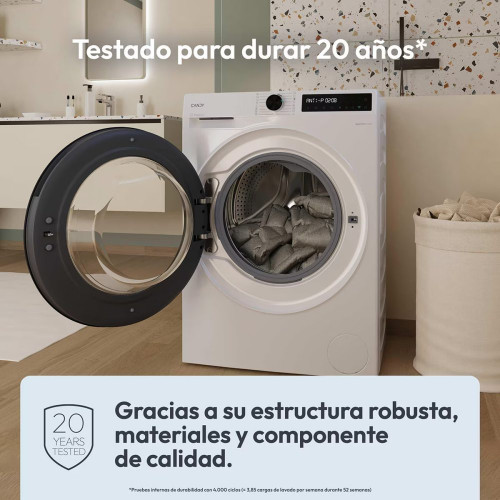 Lavadora Candy 8 kg / 1200 rpm, Motor Inverter, Prowash 500 - BR 28SBL6-S Blanco