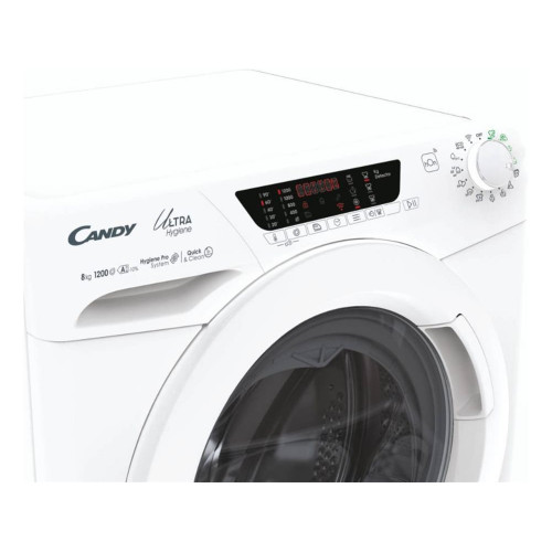 Lavadora CANDY HE 1284TWM6/1-S (8 kg - 1200 rpm - Blanco)