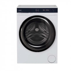 Lavadora Candy ProWash 700 Carga Frontal 9 kg 1400 rpm A Negra/Blanca WiFi IA