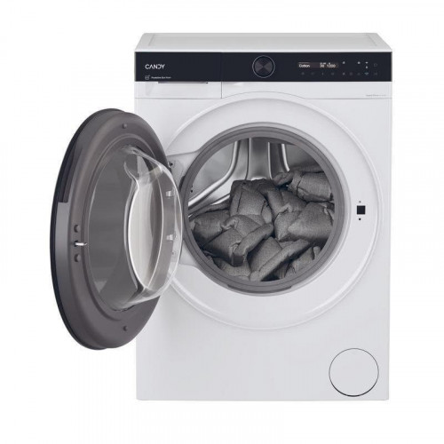 Lavadora Candy ProWash 700 Carga Frontal 9 kg 1400 rpm A Negra/Blanca WiFi IA
