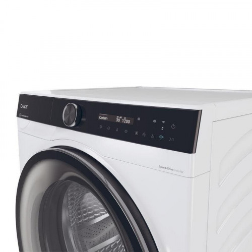 Lavadora Candy ProWash 700 Carga Frontal 9 kg 1400 rpm A Negra/Blanca WiFi IA