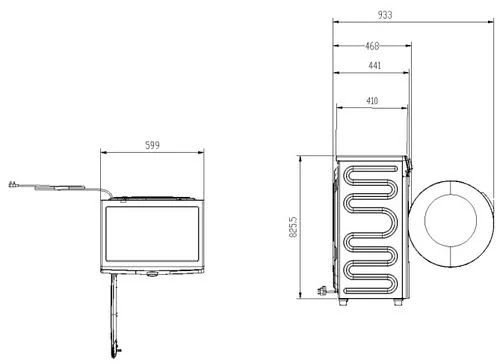 Lavadora carga frontal Aspes Al8202aidvb