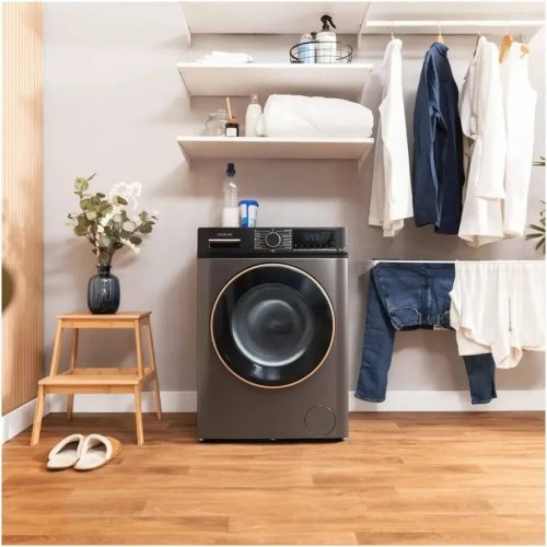 Lavadora Carga Frontal Cecotec Bolero DressCode 8610 Inverter Steel A