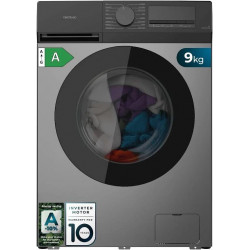 Lavadora Carga Frontal Cecotec Bolero DressCode 9450 Inverter Steel