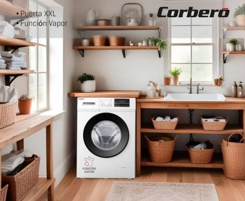 Lavadora Carga frontal Corbero clt904vin