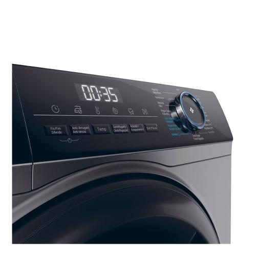 Lavadora carga frontal Haier HW90-B149398S-IB