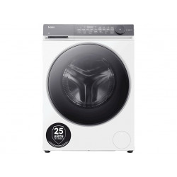 Lavadora carga frontal - Haier X7 Series HW120-B14367U-IB, 12 kg, 1400 rpm, Función Vapor, ABT Anti-bacterias, Blanco