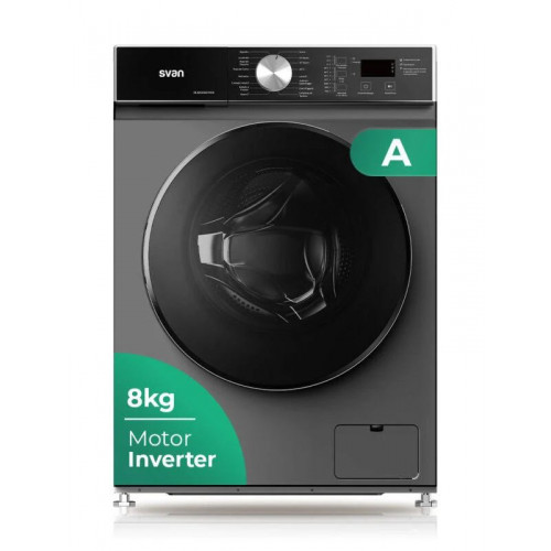 Lavadora Carga Frontal Svan SL8202AIDVBX Inox