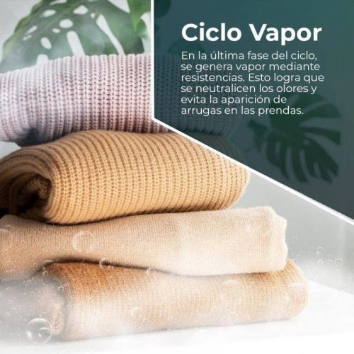 Lavadora Carga Frontal Svan SL8202AIDVBX Inox