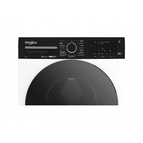 Lavadora carga frontal - Whirlpool WPM 911W ADS SPT, 9 kg, 1400 rpm, 18 Programas, Adaptative Wash, Tecnología 6th Sense, Blanco