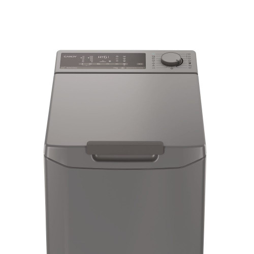 Lavadora carga superior Candy 7 kg / 1200 rpm ProWash 500 - TCAS274TMR5-S Antracita
