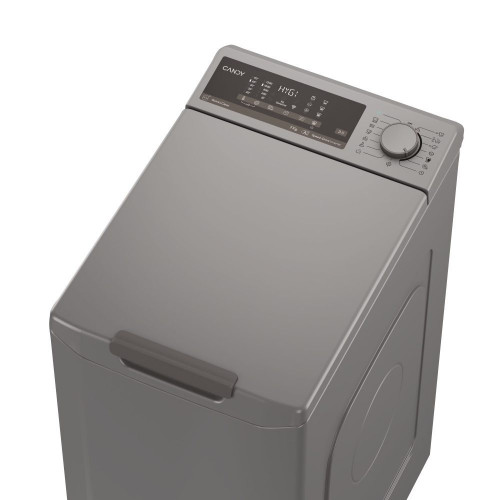 Lavadora carga superior Candy 7 kg / 1200 rpm ProWash 500 - TCAS274TMR5-S Antracita