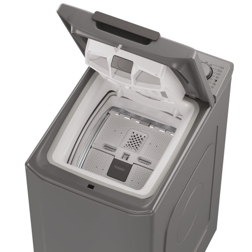 Lavadora carga superior Candy 7 kg / 1200 rpm ProWash 500 - TCAS274TMR5-S Antracita