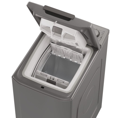 Lavadora carga superior Candy 7 kg / 1200 rpm ProWash 500 - TCAS274TMR5-S Antracita