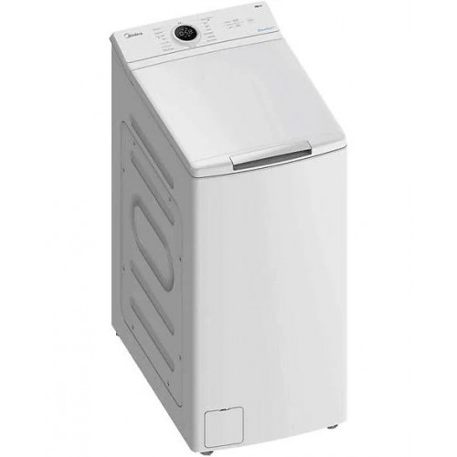 Lavadora carga superior Midea MF100T80B/W