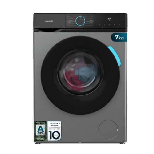 LAVADORA CECOTEC 7 KG CLASE A-10% INVERTER 1200 RPM