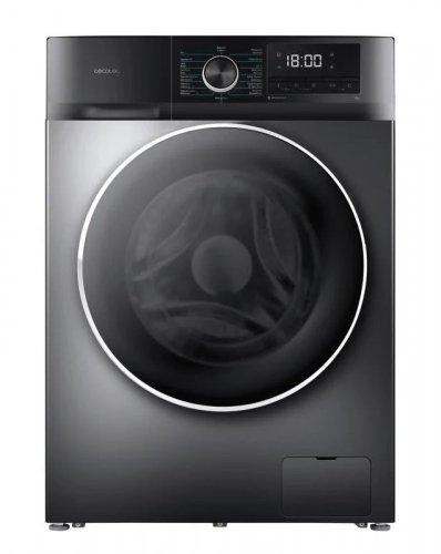 Lavadora Cecotec Bolero Dresscode 12500 Inverter Steel