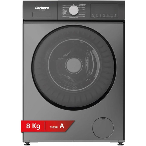 LAVADORA CORBERO CLW8606DG 8KG 1400RPM A GRIS OSCURO