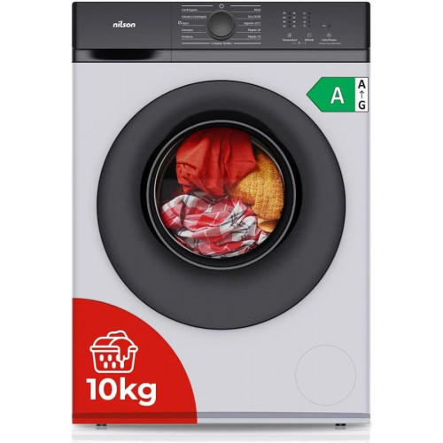 Lavadora de 10 kg Nilson Carga Frontal NL10400AI