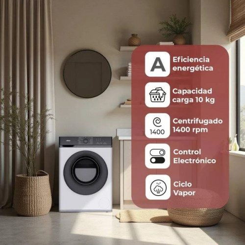 Lavadora de 10 kg Nilson Carga Frontal NL10400AI
