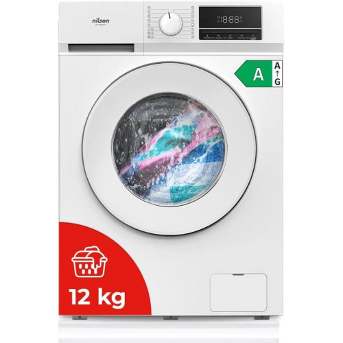Lavadora de 12 kg Nilson Carga Frontal nl12400aidv