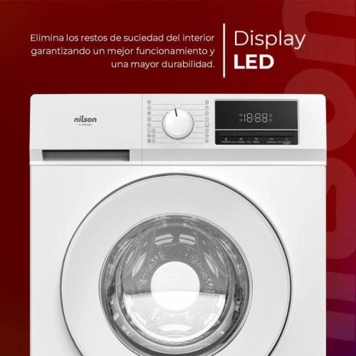 Lavadora de 12 kg Nilson Carga Frontal nl12400aidv