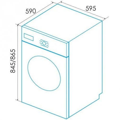 Lavadora Edesa Ewf-10401 WH 10kg 1400RPM A