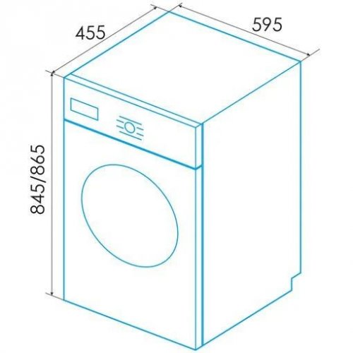 Lavadora Edesa EWF-6200 WH