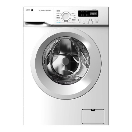 Lavadora Fagor 7 kg/1.200 rpm, Motor Inverter - 3FE-7712 Blanco