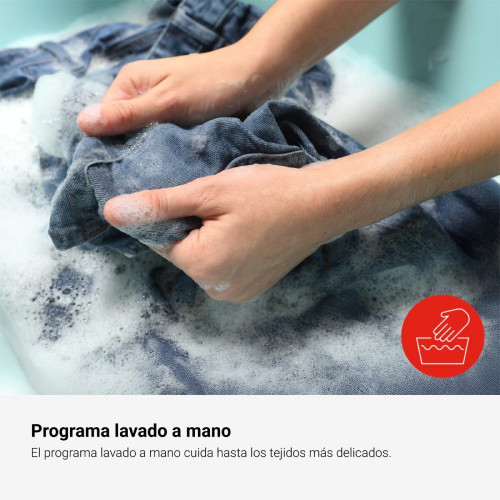 Lavadora Fagor 9 kg/1.400 rpm, Motor Inverter - 3FE-9712 Blanco