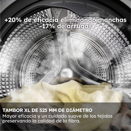 Lavadora Haier 10kg /1400 rpm, Motor Inverter , X5 Series - HW100-BP14357UIB Blanco