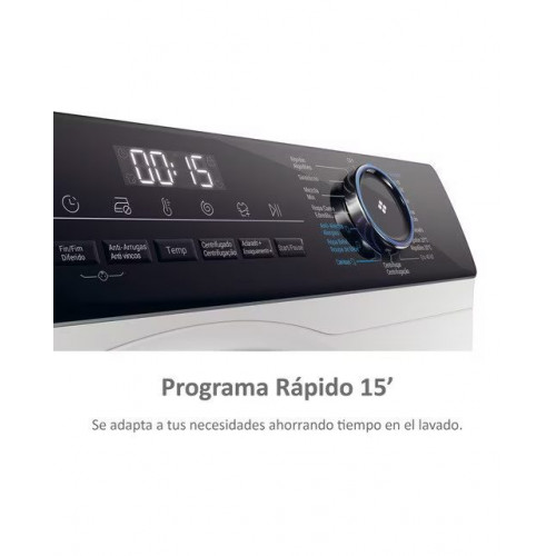 Lavadora Haier 8 kg / 1.400 rpm Vapor, I-Pro Series 3 - HW80-B14939-IB Blanco