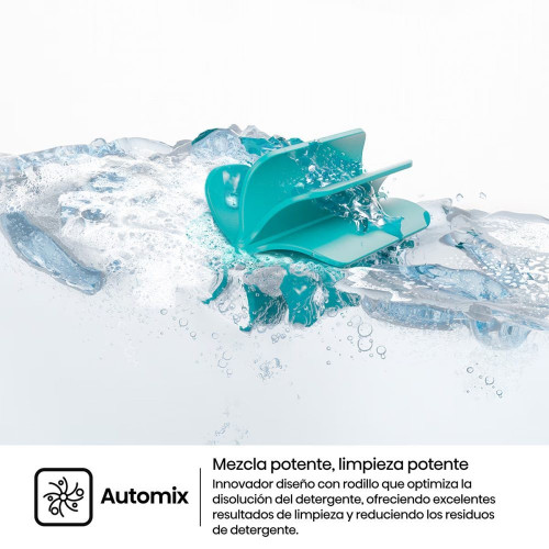 Lavadora Hisense, 9 Kg/1400 rpm, con tecnología Inverter - WF1I9042BTP2 Inox