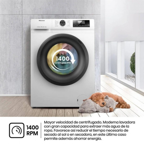 Lavadora Hisense WF1Q8041BW