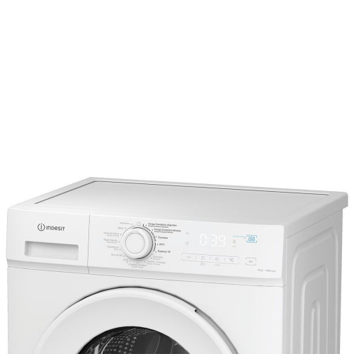 Lavadora Indesit 8 kg / 1.400 rpm - IMA 864 MY TIME SPT Blanco