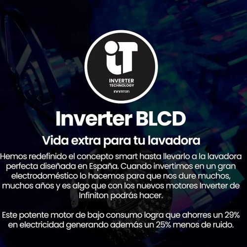 Lavadora Infiniton WM-B84ABN
