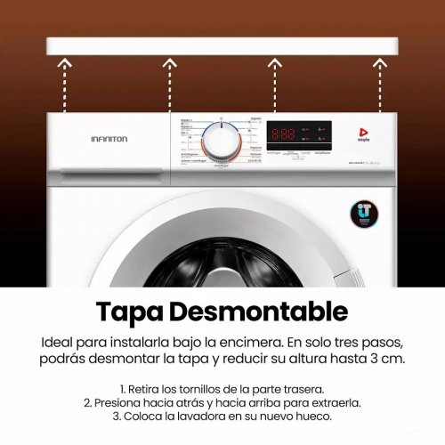 Lavadora Infiniton WM-D94AWT