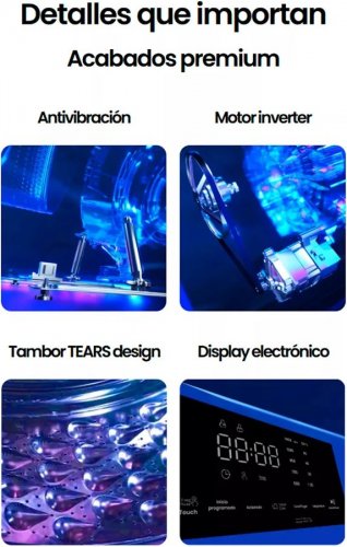 Lavadora Infiniton WM-F124AWX