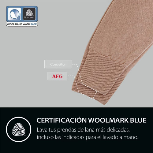 Lavadora integrable AEG 7 kg /1400 rpm Serie 6000 ProSense - LFN6G7434F Blanco
