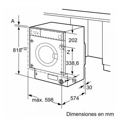 Lavadora Integrable Bosch WIW24307ES