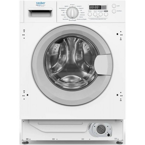 Lavadora integrable Sauber Serie 5-8140 IT 8 kg B 1400 rpm